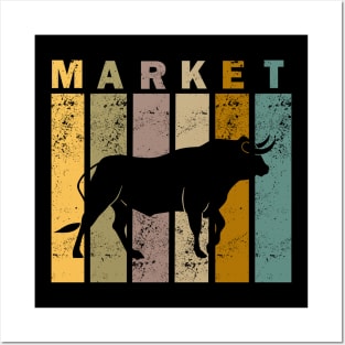 Bull Market Posters and Art